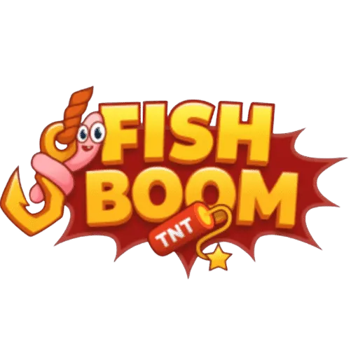 Fish boom logo